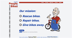 Desktop Screenshot of letsputpeopleonbikes.org